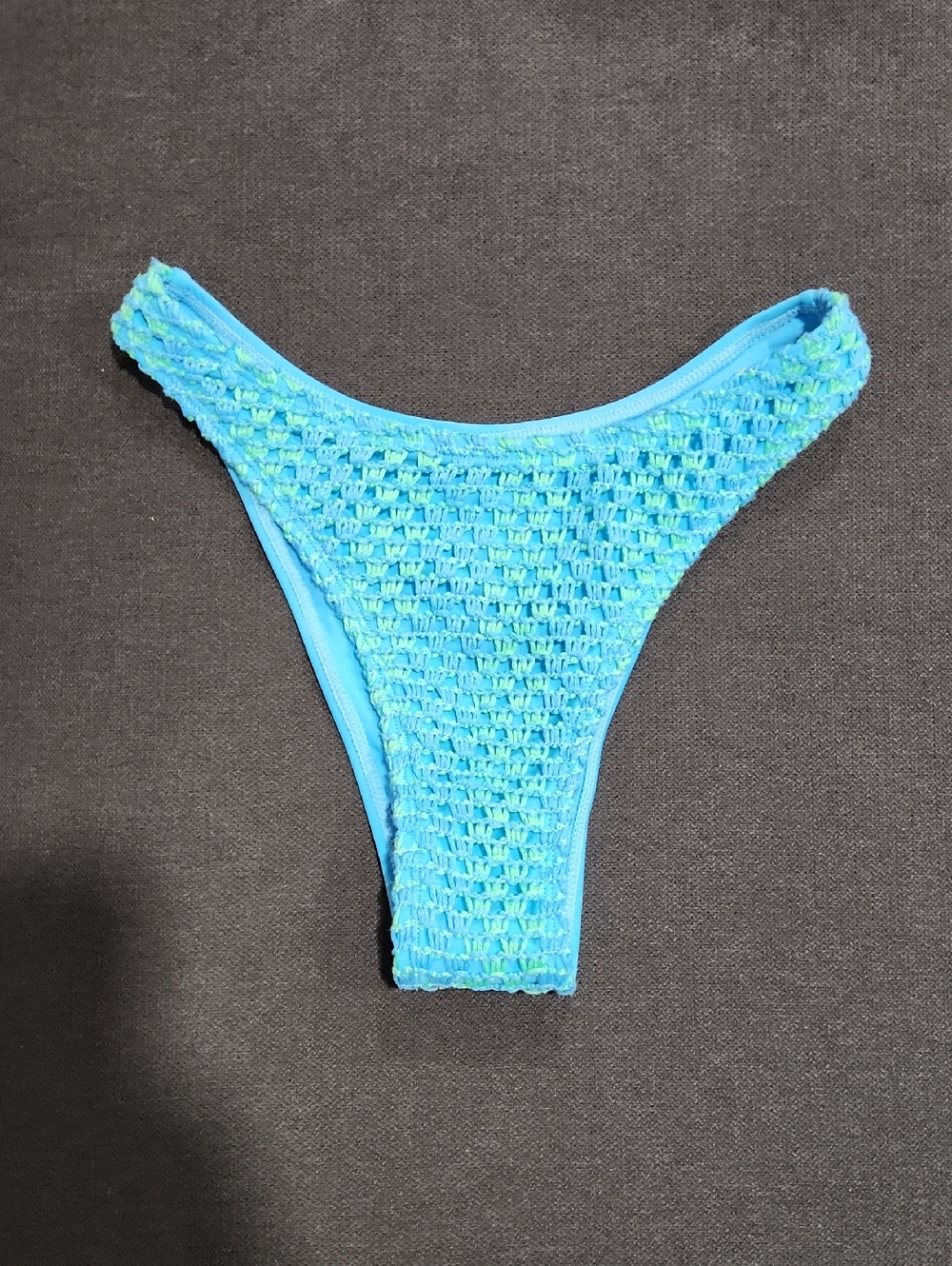 Wild Fable textured Bright Blue Bikini Bottom